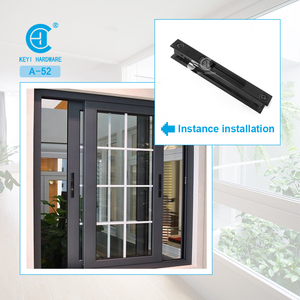 Accessoires de fenêtre en alliage d'aluminium Style <span class=keywords><strong>Jordan</strong></span> Serrure de haute qualité pour fenêtres coulissantes Double porte latérale Accessoires de fenêtre - Product Image 6
