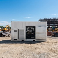 Centrale électrique au méthanol à faibles émissions, anti-corrosion, 1000 kW, groupe électrogène conteneurisé à moteur méthanol