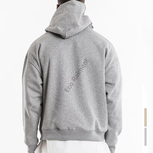 Sudaderas con capucha de gran tamaño para hombre de peso pesado de alta calidad 80% Algodón 20% poliéster Impresión digital Otoño personalizado - Product Image 4