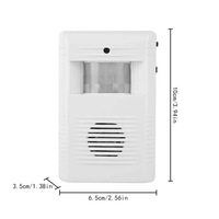 Timbre de bienvenida de música con sensor de movimiento y varios idiomas baratos inalámbricos al por mayor para puerta