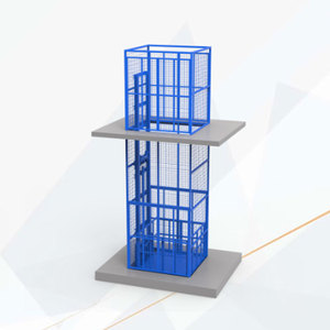 Elevador de Carga Hidráulico de 10 Toneladas y 6 Metros de Altura, Elevador de Carga Inclinado Exterior, Elevador de Carga para el Hogar - Product Image 4