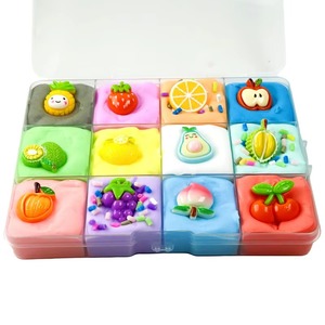 Wholesale ODM 12 Color Cotton Mud Slime <b>Kit</b> Slime <b>Clay</b> for Kid Stress Relieving Toys - Product Image 5
