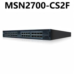 สวิตช์อีเธอร์เน็ตแบบเปิด MSN2700-CS2F 32 พอร์ต QSFP+ 100GbE แบบจัดการได้ รองรับการเชื่อมต่อแบบ Stackable สำหรับเครือข่าย LAN แบบใช้สาย MSN2700-CS2F - Product Image 1