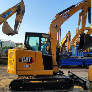 Miniexcavadora CAT306 Usada de 6 Toneladas, Motor Cat Original Japonés, Excavadora Hidráulica de Orugas, Equipo de Construcción CAT305 CAT307 CAT308 - Product Image 3