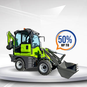 טרקטור רב תפקודי adora מיני טרקטור עם <span class=keywords><strong>backhoe</strong></span> ומול קצה מעמיס 4x4 מעמיסים - Product Image 1