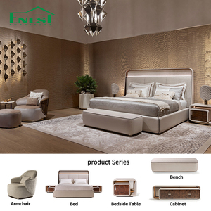 Banc de chevet en cuir véritable italien de luxe, chaise-canapé pour chambre à coucher moderne et ensemble de meubles de salon, taille personnalisée - Product Image 1
