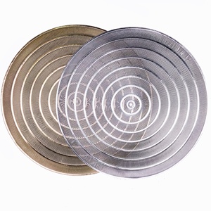 Tabletex Hot Sale PVC Placemats Set of 6 Washable Placemats Hollow <strong>Round</strong> <strong>Table</strong> <strong>Mats</strong> for Dining <strong>Table</strong> Silver Gold for Christmas - Product Image 4