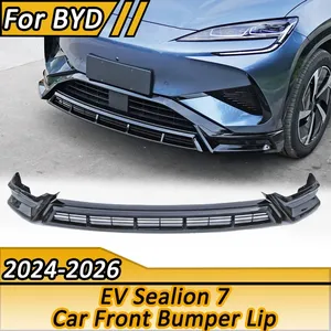 Car Front Bumper Lip For BYD EV Sealion 7 2024 2025 2026 Lower Splitters <b>Protector</b> Body Kits Modification Accessories Exterior - Product Image 1
