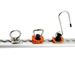 1ft 1' Airline Logistiek L-<span class=keywords><strong>Track</strong></span> Ronde Aluminium Laadrail Bindrail Oppervlakte Montage L-<span class=keywords><strong>Track</strong></span> Cargorail voor Truck Trailer B - Product Image 5