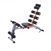Ebest Wholesale Six-Pack Abdominal Workout Equipment Metal ABS Exercise Bench Fitness Machine Care for Core Training