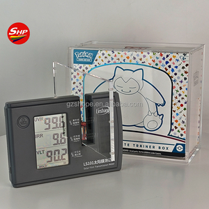 Boîte de présentation en acrylique de haute qualité SHP pour boîte de présentation ETB Pitch Black, protège-boîtes Elite <span class=keywords><strong>Trainer</strong></span> Box Pokemon, acrylique transparent - Product Image 5