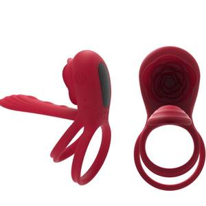 <span class=keywords><strong>Anillo</strong></span> Vibrador para Hombre TT FOREST, Vibración Remota para Parejas, <span class=keywords><strong>Anillo</strong></span> Doble con Vibración Completa, <span class=keywords><strong>Anillo</strong></span> <span class=keywords><strong>Testicular</strong></span> con Bloqueo Sexual para Adultos, Vibración Retardada - Product Image 6