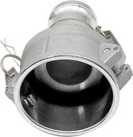 DA3020 Raccord de tuyau à came et rainure en aluminium de type global DA, camlock femelle à camlock mâle (3 "femelle à 2" mâle)