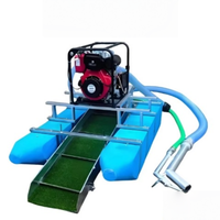 Siphon de dragage d'or, chute efficace, mobile, pour rivière, machine automatique de dragage d'or, chute vibrante pour l'or