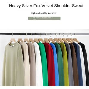 Produttori di <span class=keywords><strong>Abbigliamento</strong></span> Personalizzato Felpa con Cappuccio a Maniche Lunghe in Tessuto Misto Poliestere-Cotone 500 Grammi Collo Tondo Tinta Unita Alta Qualità - Product Image 3