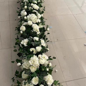 Arreglo Floral para Escenario <span class=keywords><strong>de</strong></span> Boda RF-MX05, Hilera <span class=keywords><strong>de</strong></span> Flores Artificiales <span class=keywords><strong>de</strong></span> Rosas Coloridas para Bodas <span class=keywords><strong>de</strong></span> Estilo Occidental Moderno - Product Image 2