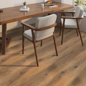 Realistic <strong>Wood</strong> Stone Look Modern Eco-Friendly Waterproof <strong>PVC</strong> Roll Luxury <strong>Flooring</strong> For Home Office Gym Garage-Easy-Clean For - Product Image 5