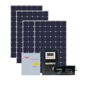 ราคาโรงงาน ชุดโซลาร์เซลล์ครบชุด 20KW พร้อมอินเวอร์เตอร์/คอนโทรลเลอร์/แบตเตอรี่ ระบบออฟกริดสำหรับบ้าน NKOGS-20KW 20kw Solar Po - Product Image 5