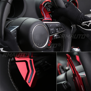 Extension de palettes de changement de vitesse pour Audi A3 S3 RS3 A4 S4 A5 S5 A6 S6 RS6 A7 S7 RS7 A8 S8 R8 SQ5 TT TTS – Remplacement des palettes de changement de vitesse - Product Image 4