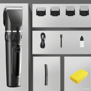 Tông đơ cắt tóc hiện đại làm tròn lời khuyên gốm thân thiện với da mịn cắt hành động ngăn ngừa kích ứng da đầu nhạy cảm hộ gia đình - Product Image 4