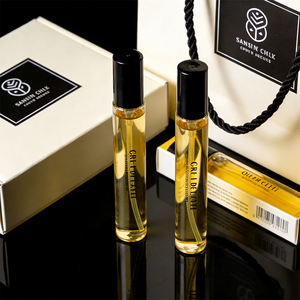 Flacone Campione di Profumo Sottile e Portatile in Vetro Borosilicato con Pompa Spray, per Borsa, 2ml 3ml 5ml 8ml 10ml - Product Image 1