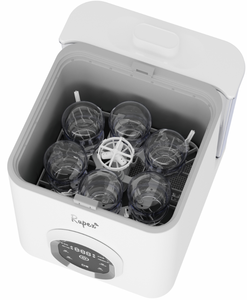 Lavatrice Elettrica per <span class=keywords><strong>Biberon</strong></span>, Asciugabiberon, <span class=keywords><strong>Sterilizzatore</strong></span> e Contenitore per Conservazione 72 Ore - Product Image 6