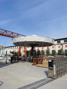 2026 Commercial Luxury Wave <strong>Swing</strong> Ride 360&deg; Gentle Rotation Galvanized Steel Frame Electric Drive for Amusement Park Scenic Spot - Product Image 1