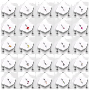 Novedad 2025, Joyerí<span class=keywords><strong>a</strong></span> de Plata 925 de Alta Gama, Dijes de Circonita Fina con Forma de <span class=keywords><strong>Letra</strong></span> para Pulseras DIY, Diseño de Copa de Cóctel Helado, para Mujer - Product Image 1