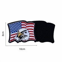 Patchs brodés pour veste de motard, badges auto-agrippants, décorations pour vêtements et chapeaux, accessoires vestimentaires