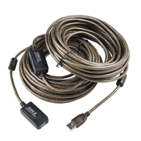 High Speed 5m 10m 15m 20m 25m 30m USB 2.0 Repeater Aktives Verlängerung kabel mit Signalverstärker-Chipsatz