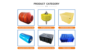 畅销水产养殖浮标钓鱼浮标圆柱形塑料湖碎屑容器漂浮橡胶 - Product Image 5