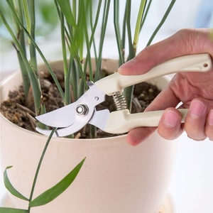 Premium <b>Pruning</b> Shears Stainless Steel 10-20 Mm Manual For Fruit <b>Trees</b> Elbow Butterfly Design Gray Right Hand - Product Image 3