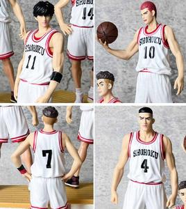 ฟิกเกอร์การ์ตูน <span class=keywords><strong>Slam</strong></span> <span class=keywords><strong>Dunk</strong></span> โคโกรุ ซากุรางิ ฮานามิจิ ขนาด 15 ซม. ชุด 5 ชิ้น ของเล่นสะสม อนิเมะ พีวีซี ของขวัญ - Product Image 3