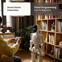 Robot humanoïde 70N.m à couple de genou, autoportant, équipement robotique électronique mécanique ZY 21 degrés de liberté ZY 48V 5.1Ah