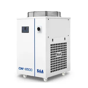 Unité industrielle de refroidisseur d'eau de Vanklaser CW-6500 pour la découpeuse de laser de CO2