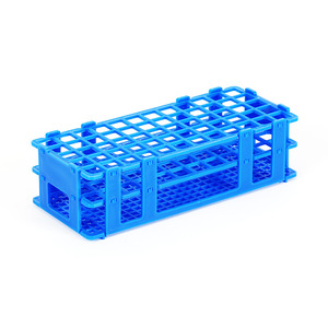 Support pour tubes à essai en plastique 50 ml 30 mm 21 trous pour tubes de centrifugation de laboratoire - Product Image 1