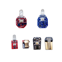 Personalizado programable IC circuito PCB para Flash Mini LED luz de control de sonido sensible al movimiento