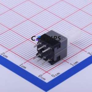 XKB8585-Z-170 Push Button Switch Through hole Component (THT) Switch Self-Locking Square Button Through Hole 100mA - Product Image 2