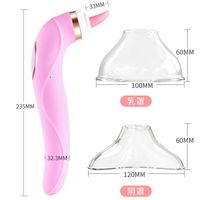 Zungen-Leck-Vibratoren Saug-Sexspielzeug für Frauen Weiblicher Masturbator Maschine Dildos Brustvergrößerer Massage Klitoris-Stimulator