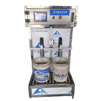 20l Trommel Weeg-En Vulmachine Voor Chemische Oliesmeermiddelen Plc Kerncomponenten Glazen Plastic Fles/Flesje Vulmachine