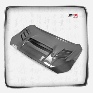 Capó de Ventilación Estilo VRSA1 de Fibra de Carbono y Fibra de Vidrio Forjada con Panal de Abeja para Subaru WRX STI S4 VAB VAF 15-20 en Adelante - Product Image 1