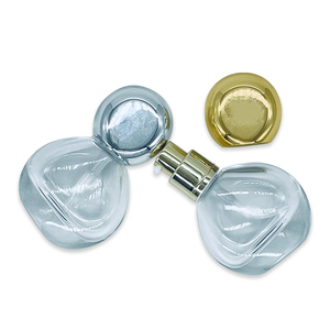 Confezione cosmetica di lusso flacone di vetro per fondotinta per lozione di siero vuoto trasparente a forma di sfera da 30 <span class=keywords><strong>ml</strong></span> con flacone di vetro a pompa contagocce da 30 <span class=keywords><strong>Ml</strong></span> - Product Image 4