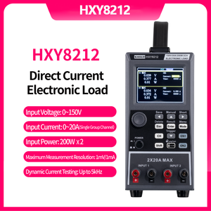 เครื่องทดสอบโหลดอิเล็กทรอนิกส์แบบตั้งโปรแกรมได้ ช่องเดียว/สองช่อง รุ่น HXY8211 ความละเอียด 1mV/1mA แรงดัน 500V อัตราการสุ่มตัวอย่าง 4.8MHz กระแสไฟ 40A - Product Image 5