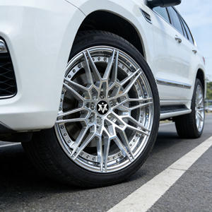 Viaol Nouvelles jantes forgées personnalisées de 20 à 24 pouces, 2 pièces, 5x108/120/112, lèvre polie pour /XM/X3/M50/Mercedes-<span class=keywords><strong>AMG</strong></span> <span class=keywords><strong>C63</strong></span>/E63 - Product Image 3