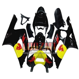 Corps d'injection pour KAWASAKI NINJA <span class=keywords><strong>ZX</strong></span> 6R 636 6 <span class=keywords><strong>R</strong></span> ZX636 ZX6R 03 04 39LQ.<span class=keywords><strong>25</strong></span> ZX600 <span class=keywords><strong>ZX</strong></span>-636 Jaune rouge 600CC <span class=keywords><strong>ZX</strong></span>-6R 2003 2004 Carénage - Product Image 1
