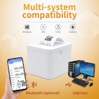 Impresora Térmica Inalámbrica de Recibos GTCODESTAR de 58 mm, Impresora Térmica de Envío Directo por USB GT-P585