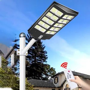 LED Motion Sensor IP65 impermeável Solaire Street recarregável poderoso caminho Solar luzes jardim ao ar livre