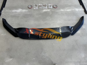Xlstyling xe Facelift trước Bumper Splitter Lip cho <span class=keywords><strong>Passat</strong></span> B8 R-line BodyKit phía sau khuếch tán - Product Image 4