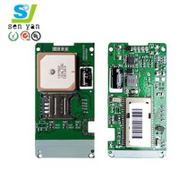 Système de suivi GPS de voiture à 4 couches de haute précision, fabrication de circuits imprimés, système de navigation GPRS GSM pour véhicules, fabricants de PCBA