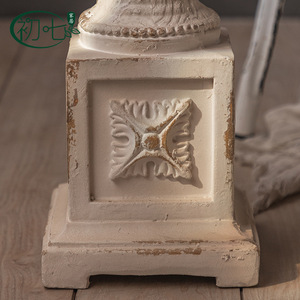 French Style Carved Solid Wood Round Coffee <b>Table</b> Vintage <b>Side</b> <b>Table</b> For Home Decor Wedding Decoration Handmade A2281 - Product Image 4